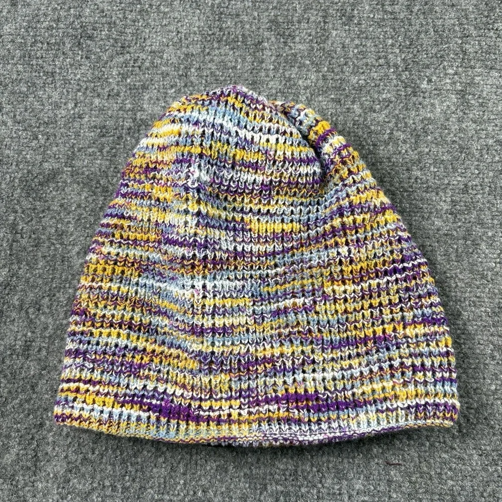 Forbusite Winter Slouchy Knit Beanie Space Dye Colorful Marled Knit Gorpcore Ski
